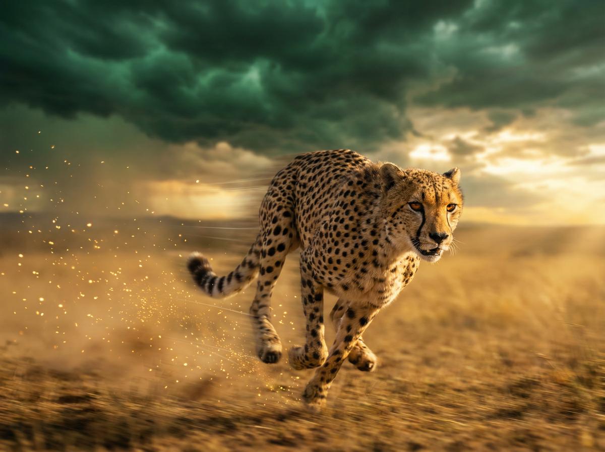 巨乳-猎豹百米冲刺视频